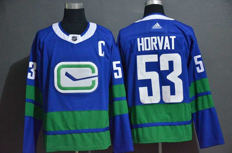 Canucks 53 Bo Horvat Blue Adidas Jersey,We sell and wholesale Canucks 53 Bo Horvat Blue Adidas Jersey on line form chian!